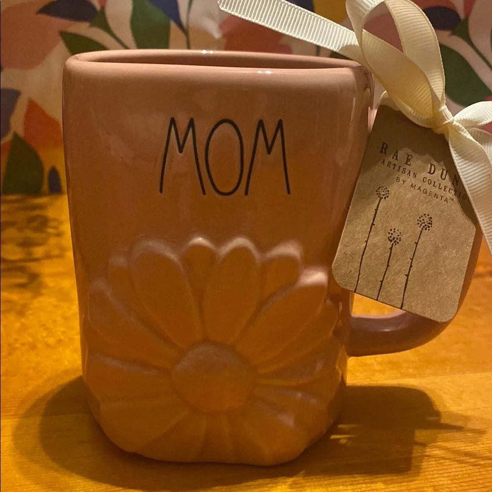 Rae Dunn Pink Ceramic Mug - Picture 4 of 4